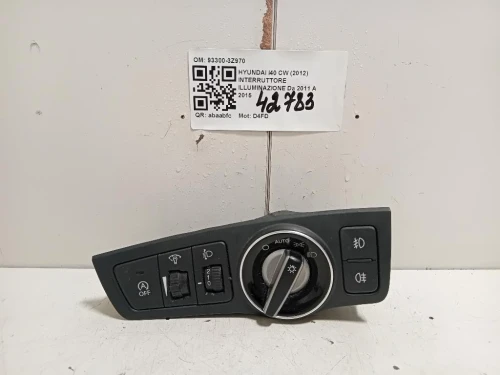 Interruttore Illuminazione 93300-3Z970 Hyundai I40 CW 2012