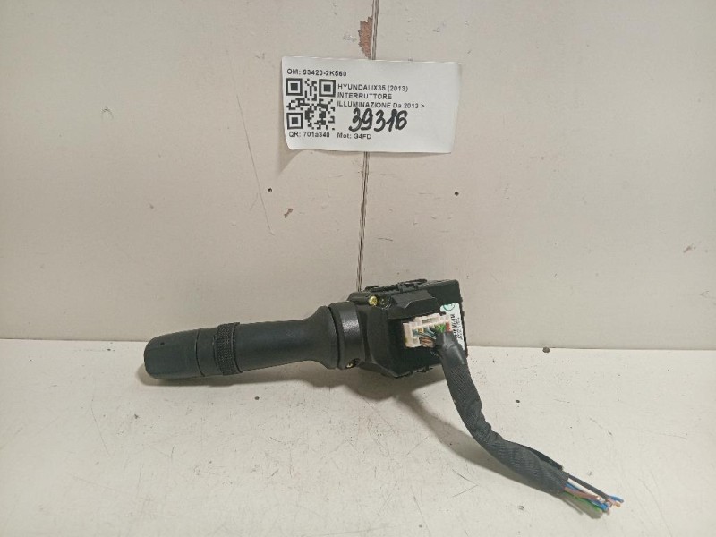 Interruttore Illuminazione 93420-2K560 Hyundai IX35 2013