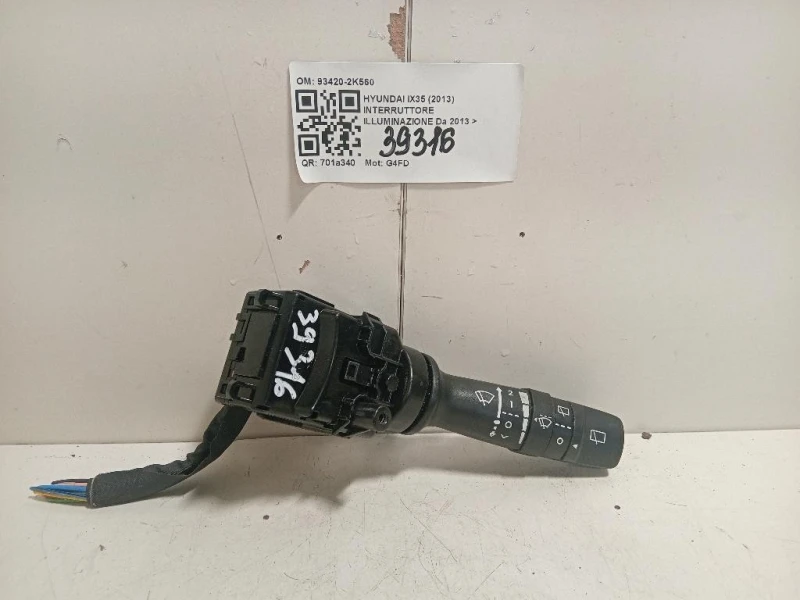 Interruttore Illuminazione 93420-2K560 Hyundai IX35 2013