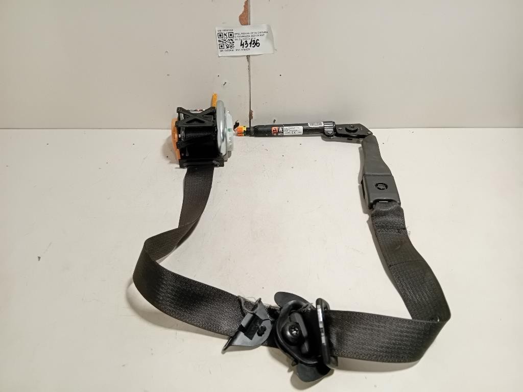 Cintura DI Sicurezza Sedile ANT DX 95301329 Opel Mokka 2013