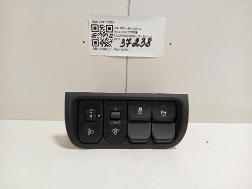 Interruttore Illuminazione 299105391 Kia RIO III 2012