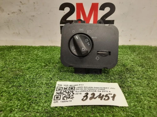 Interruttore Illuminazione YUD 501480 PVJ Land Rover Discovery IV 2010