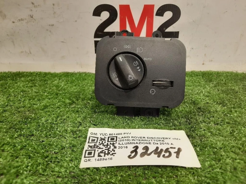 Interruttore Illuminazione YUD 501480 PVJ Land Rover Discovery IV 2010
