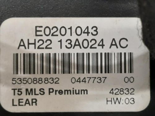 Interruttore Illuminazione AH22-13A024-AC Land Rover Range Rover Sport I 2005