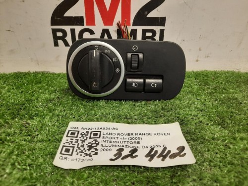 Interruttore Illuminazione AH22-13A024-AC Land Rover Range Rover Sport I 2005