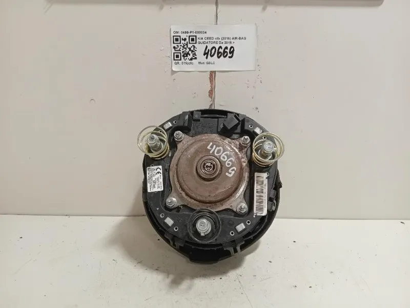Air-bag Guidatore 0499-P1-000034 Kia CEED II 2016