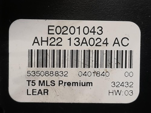 Interruttore Illuminazione AH22-13A024-AC Land Rover Range Rover Sport I 2005