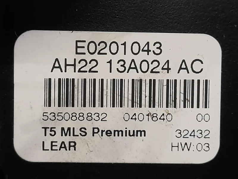 Interruttore Illuminazione AH22-13A024-AC Land Rover Range Rover Sport I 2005