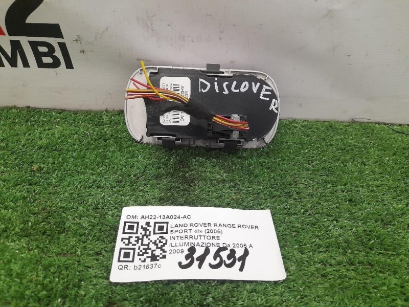 Interruttore Illuminazione AH22-13A024-AC Land Rover Range Rover Sport I 2005