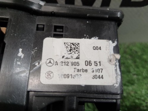 Interruttore Illuminazione A2129050651 Mercedes Classe A W176 2013
