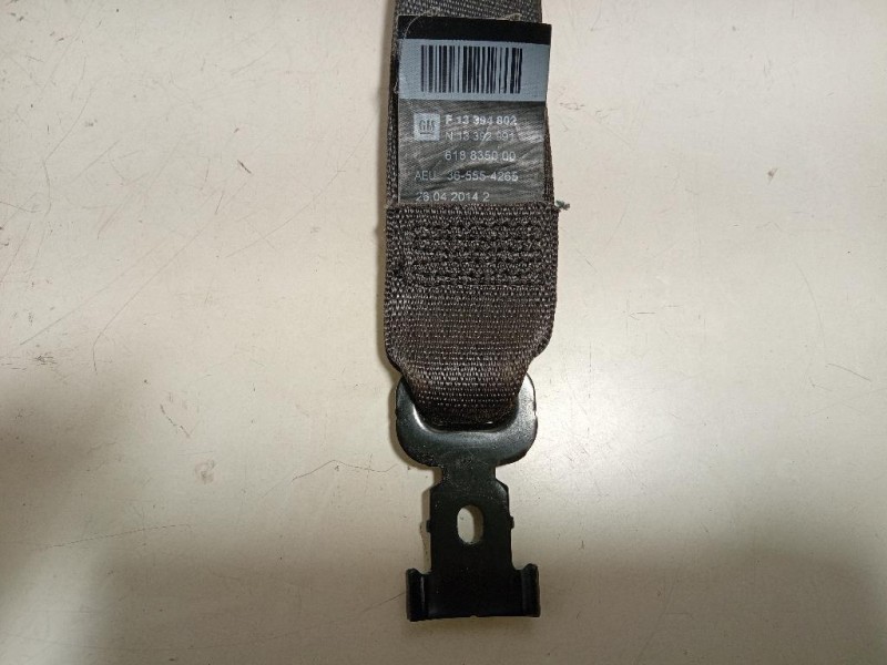 Cintura DI Sicurezza Sedile ANT DX 620611500 Opel Zafira C 2012