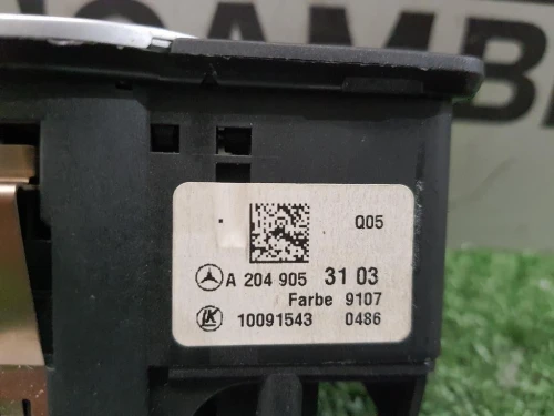Interruttore Illuminazione A2049053103 Mercedes Classe CLC Cl203 2008