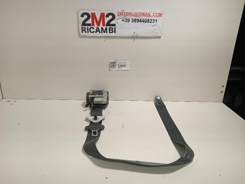 Cintura DI Sicurezza Sedile ANT DX 98063151XX Peugeot 2008 I 2016