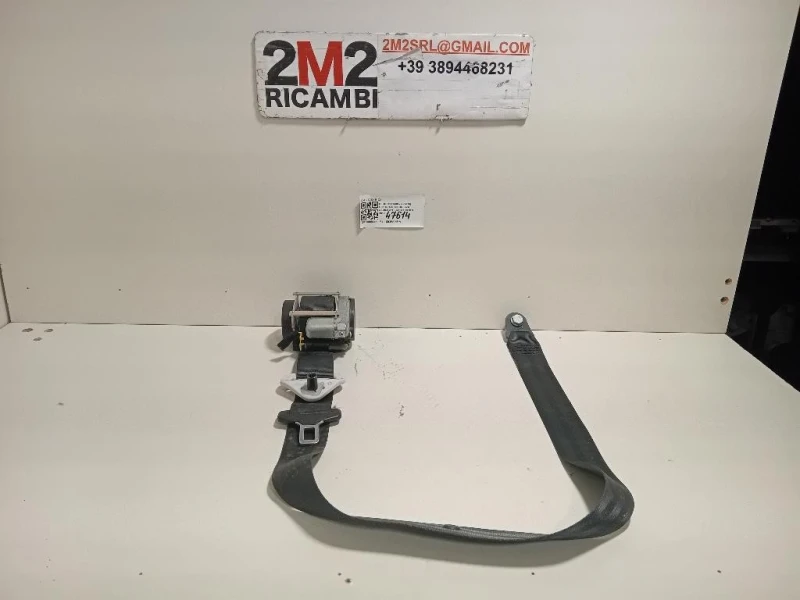 Cintura DI Sicurezza Sedile ANT DX 98063151XX Peugeot 2008 I 2016