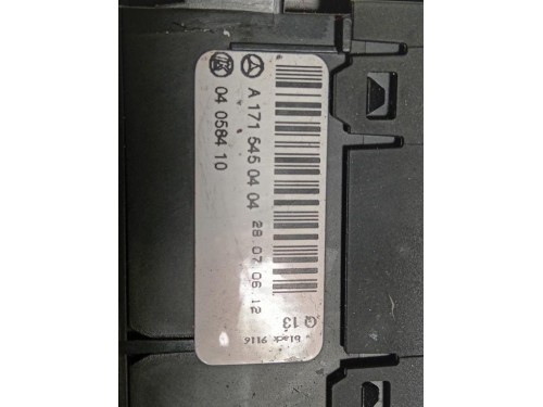 Interruttore Illuminazione A1715450404 Mercedes Classe SLK R171 2004