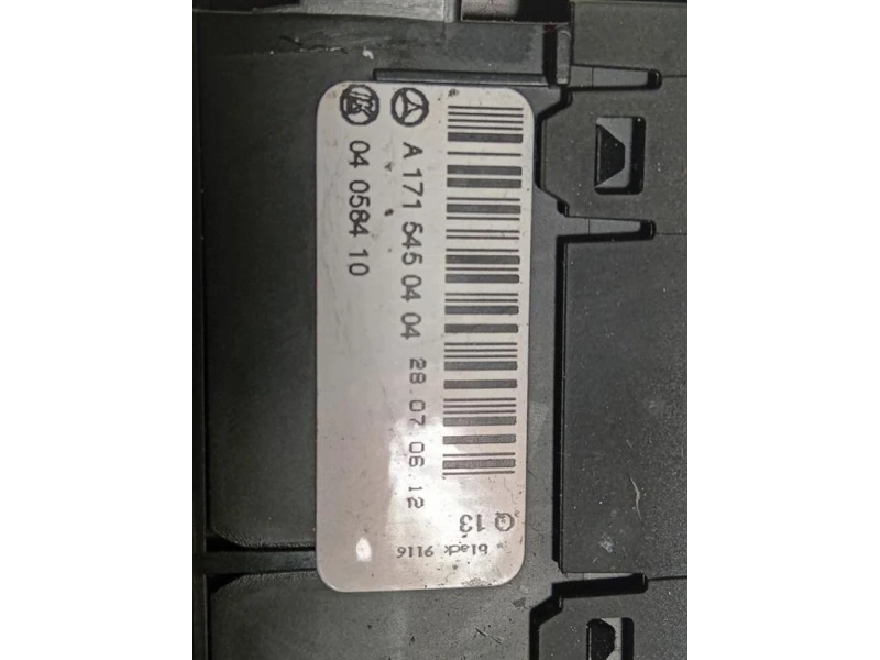 Interruttore Illuminazione A1715450404 Mercedes Classe SLK R171 2004