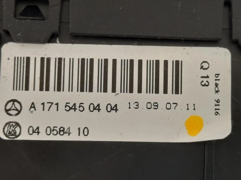 Interruttore Illuminazione A1715450404 Mercedes Classe SLK R171 2004