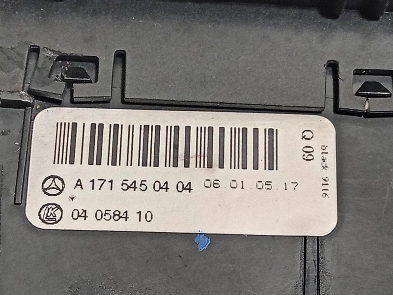 Interruttore Illuminazione 1715450404 Mercedes Classe SLK R171 2004