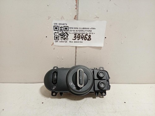 Interruttore Illuminazione 6824878 Mini MINI Clubman F54 2019