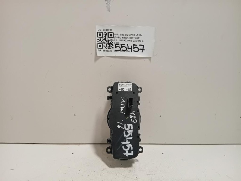 Interruttore Illuminazione 9390257 Mini MINI Cooper F56 2014