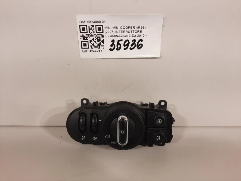 Interruttore Illuminazione 6824880 01 Mini MINI Cooper R56 2007