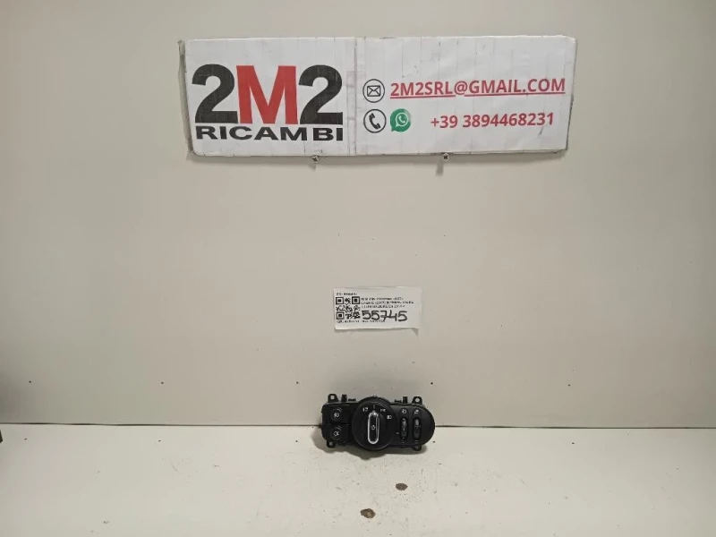 Interruttore Illuminazione 9865847 Mini MINI Cooper R57 Cabrio 2007