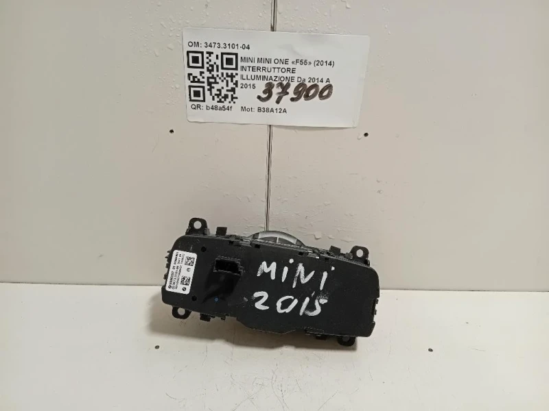 Interruttore Illuminazione 34733101-04 Mini MINI ONE F55 2014