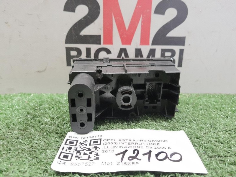 Interruttore Illuminazione 13100128 Opel Astra H Cabrio 2005