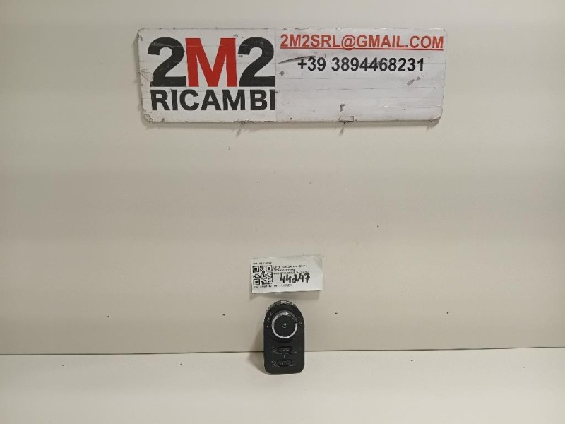 Interruttore Illuminazione 13310334 Opel Corsa D 2011