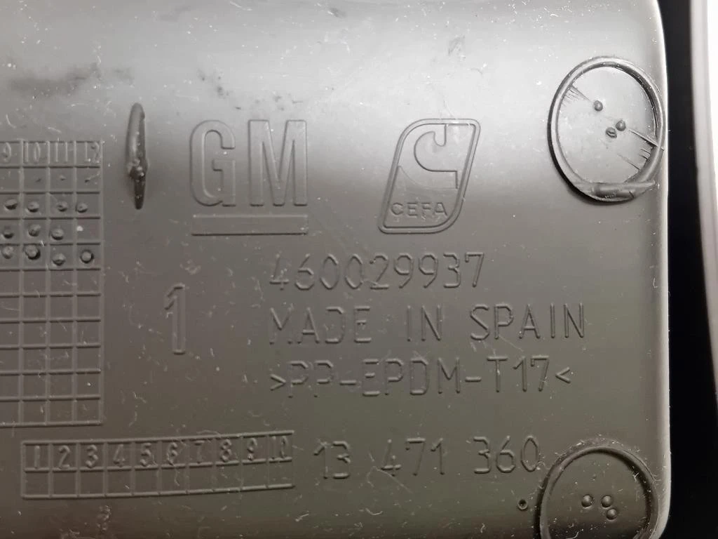 Interruttore Illuminazione 460029937 Opel Corsa E 2014