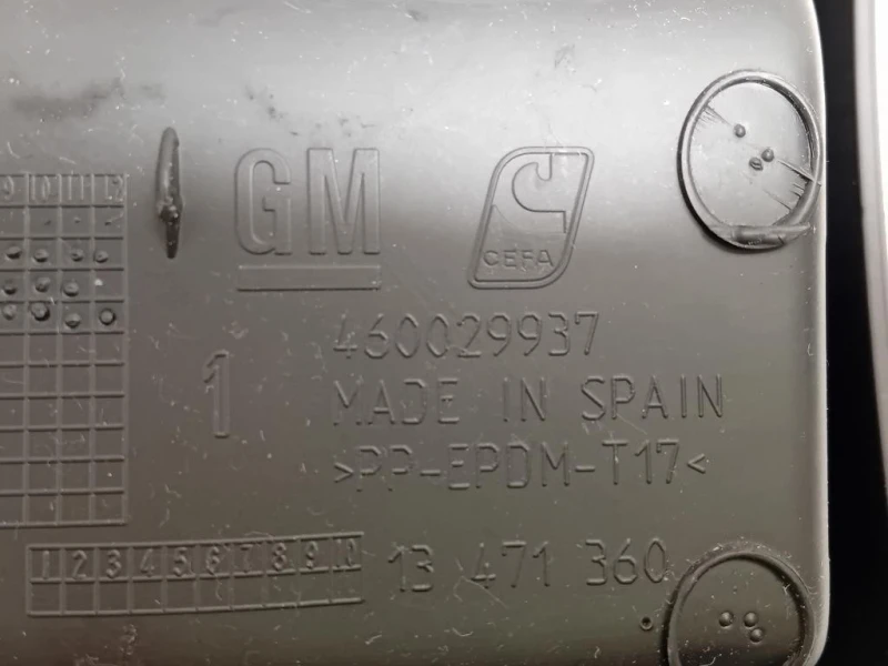Interruttore Illuminazione 460029937 Opel Corsa E 2014