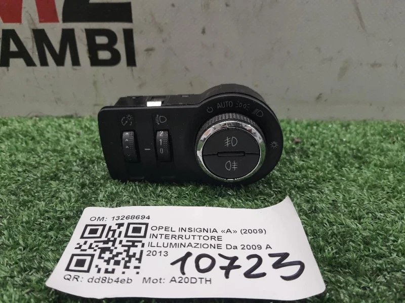 Interruttore Illuminazione 13268694 Opel Insignia A 2009