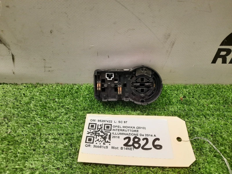 Interruttore Illuminazione 95297422 Opel Mokka 2013
