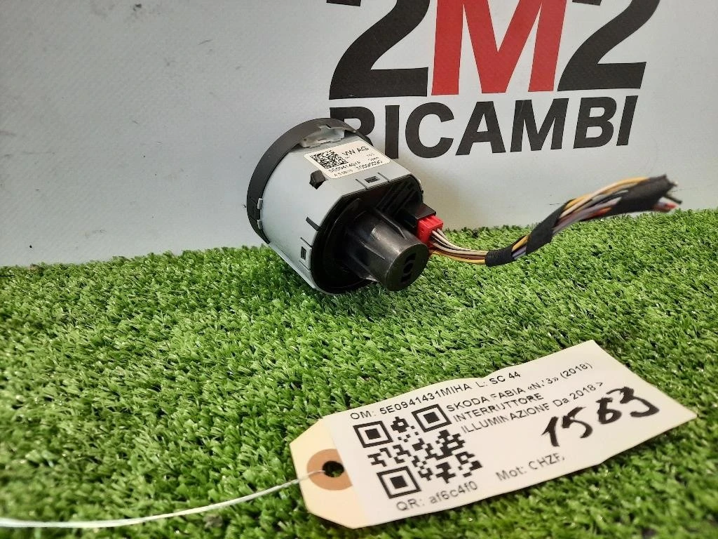 Interruttore Illuminazione 5E0941431MIHA Skoda Fabia NJ3 2018