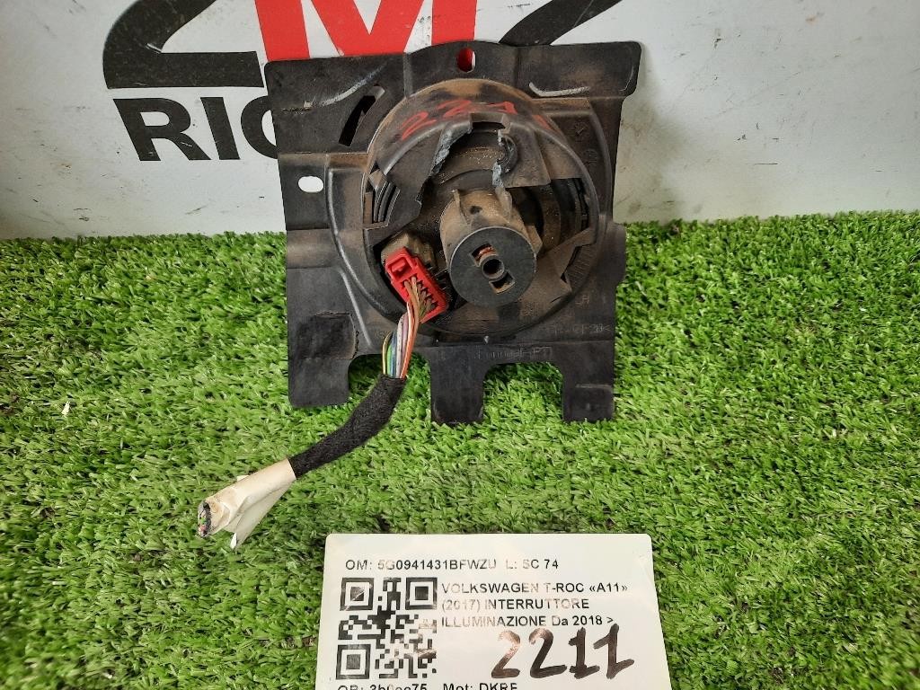 Interruttore Illuminazione 5G0941431BFWZU Volkswagen T-roc 2017