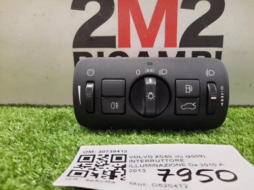 Interruttore Illuminazione 30739413 Volvo XC60 I 2009