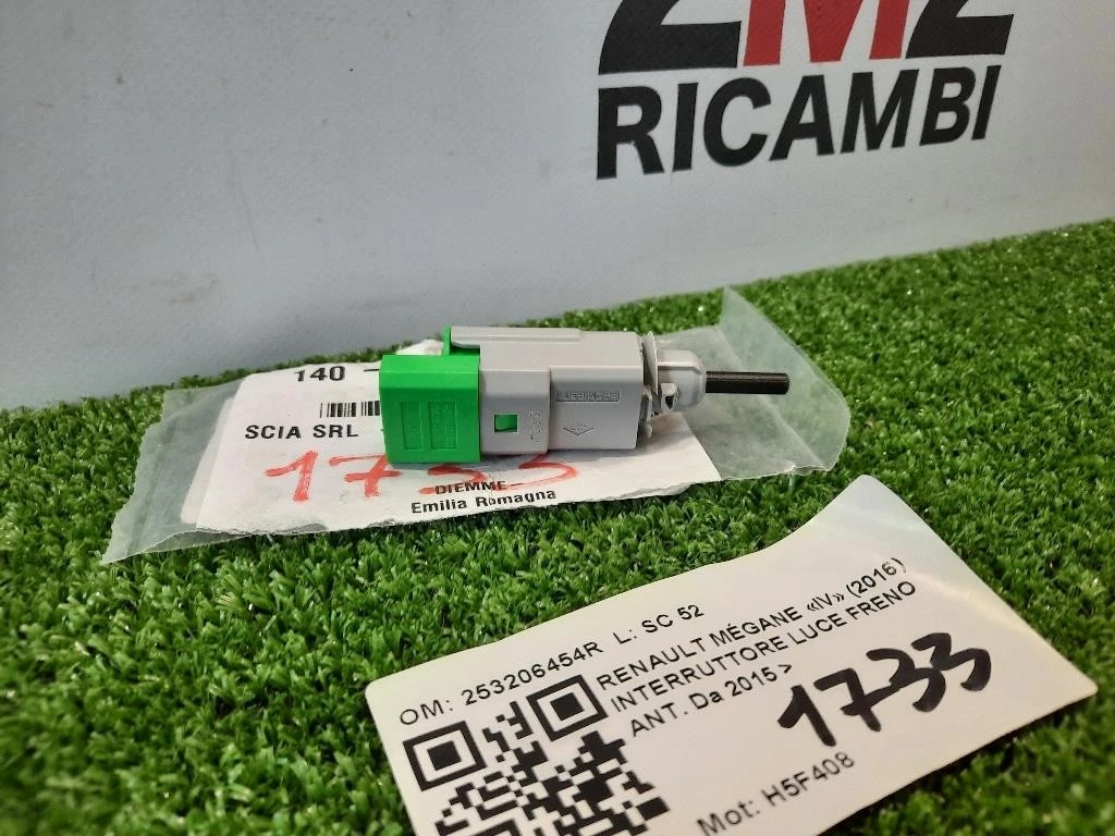 Interruttore LUCE Freno ANT 253206454R Renault Mégane IV 2016