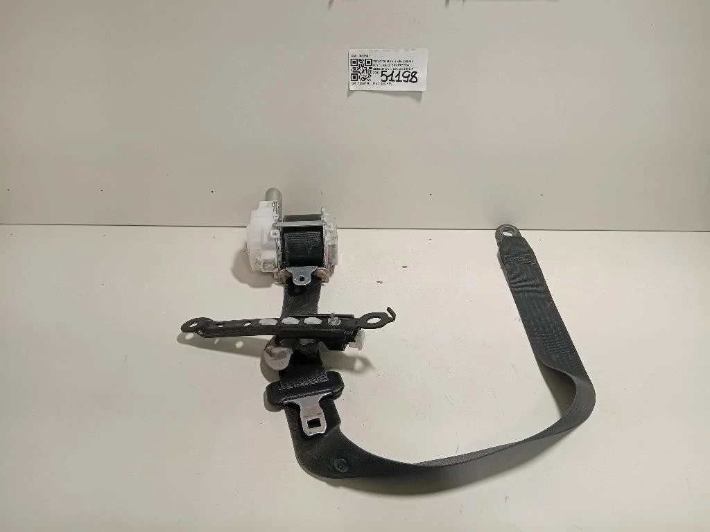 Cintura DI Sicurezza Sedile ANT DX J082501 Toyota RAV 4 III 2006
