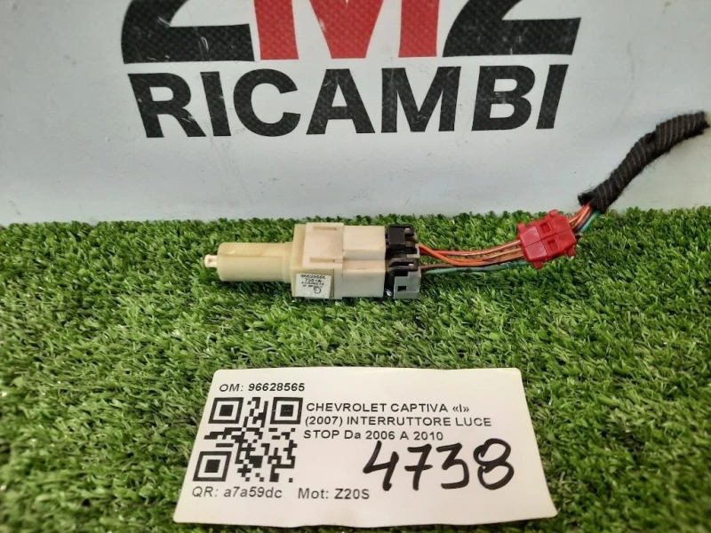 Interruttore LUCE STOP 96628565 Chevrolet Captiva I 2007