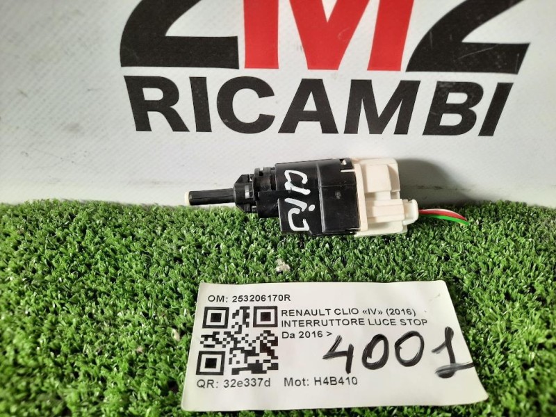 Interruttore LUCE STOP 253206170R Renault CLIO IV 2016