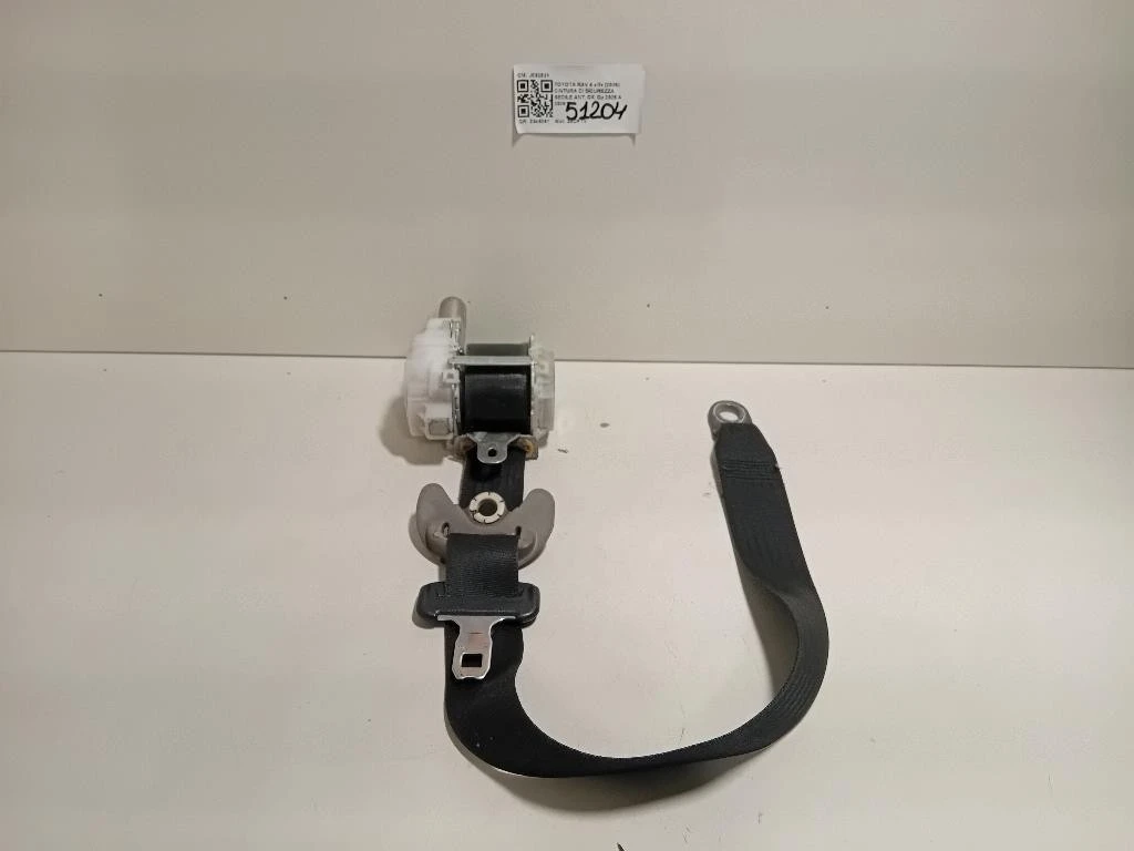 Cintura DI Sicurezza Sedile ANT DX J082531 Toyota RAV 4 III 2006