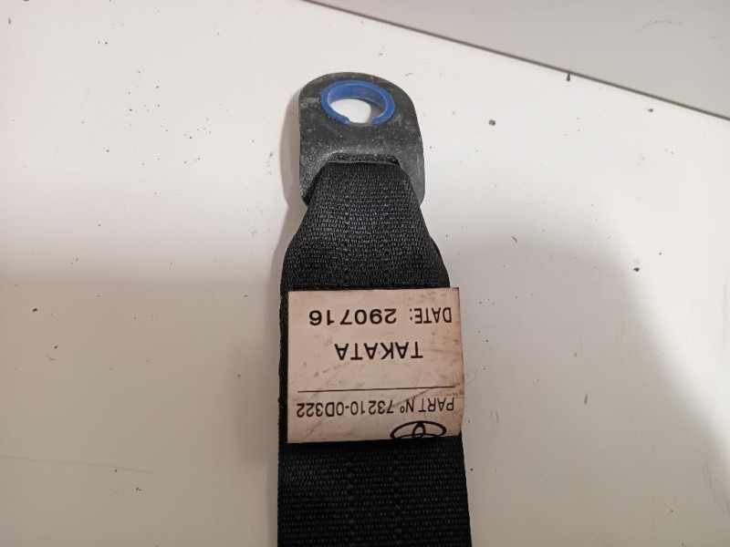 Cintura DI Sicurezza Sedile ANT DX 73210-0D322 Toyota Yaris IV 2014