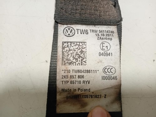 Cintura DI Sicurezza Sedile ANT DX