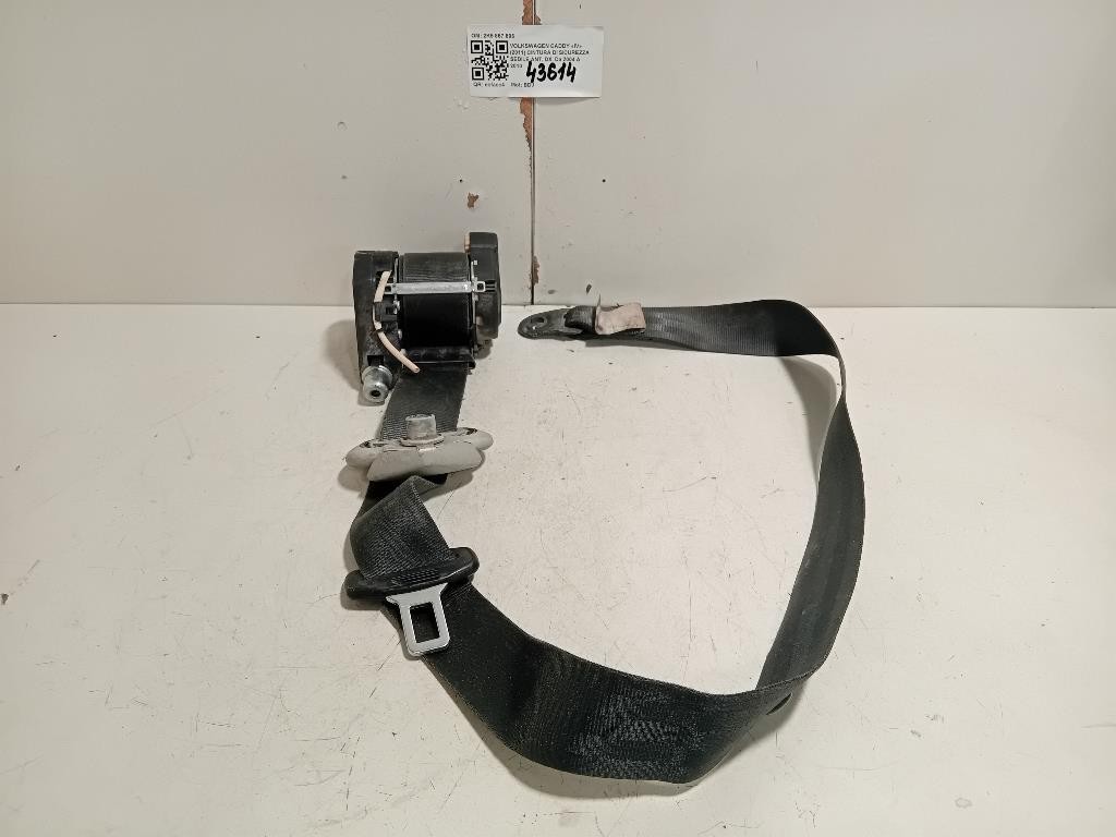 Cintura DI Sicurezza Sedile ANT DX 2K5 857 806 Volkswagen Caddy IV 2011