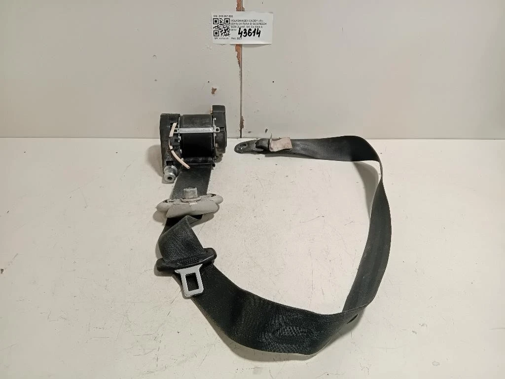 Cintura DI Sicurezza Sedile ANT DX 2K5 857 806 Volkswagen Caddy IV 2011