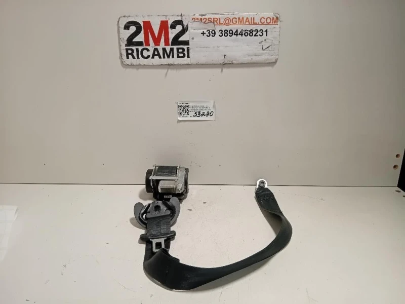 Cintura DI Sicurezza Sedile ANT DX 617978600 Volkswagen GOLF V Variant 2007