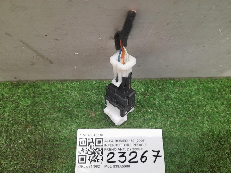 Interruttore Pedale Freno ANT 46840510 Alfa Romeo 159 2006