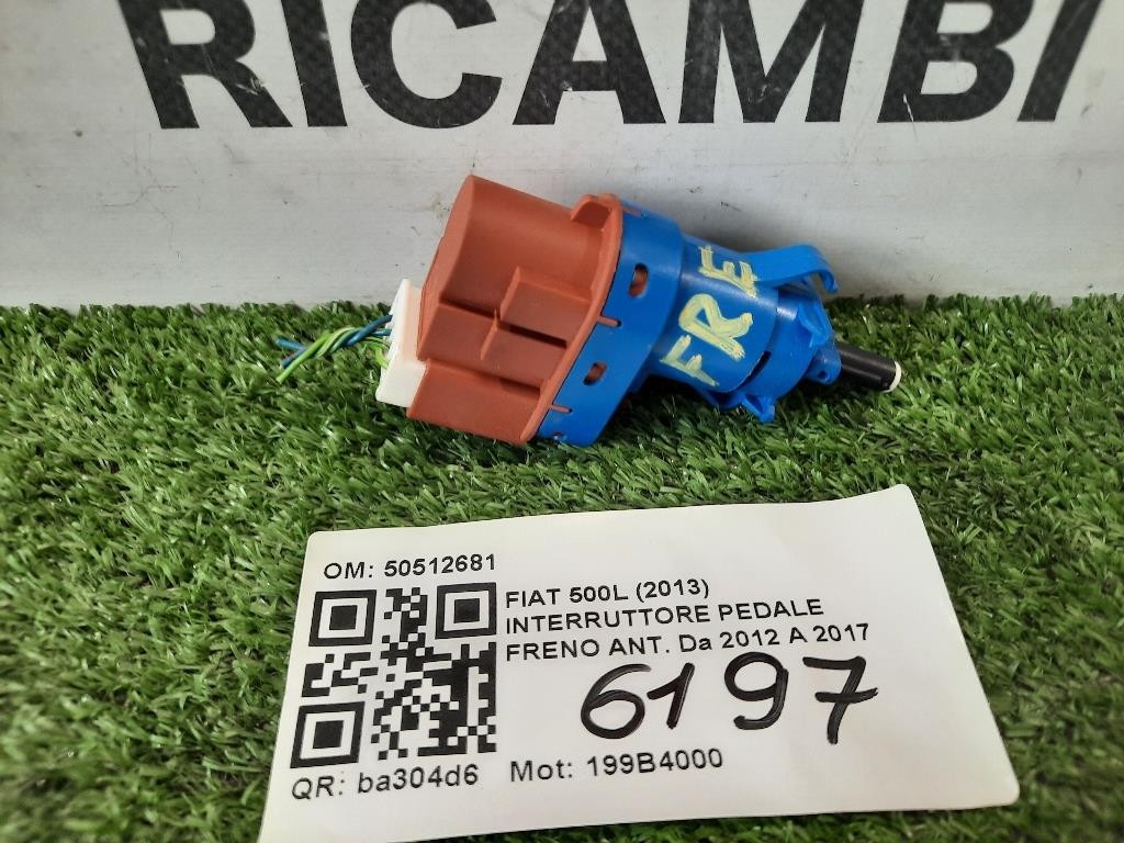 Interruttore Pedale Freno ANT 50512681 Fiat 500L 2013