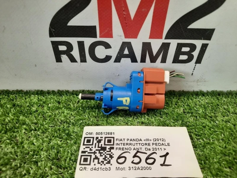 Interruttore Pedale Freno ANT 50512681 Fiat Panda III 2012