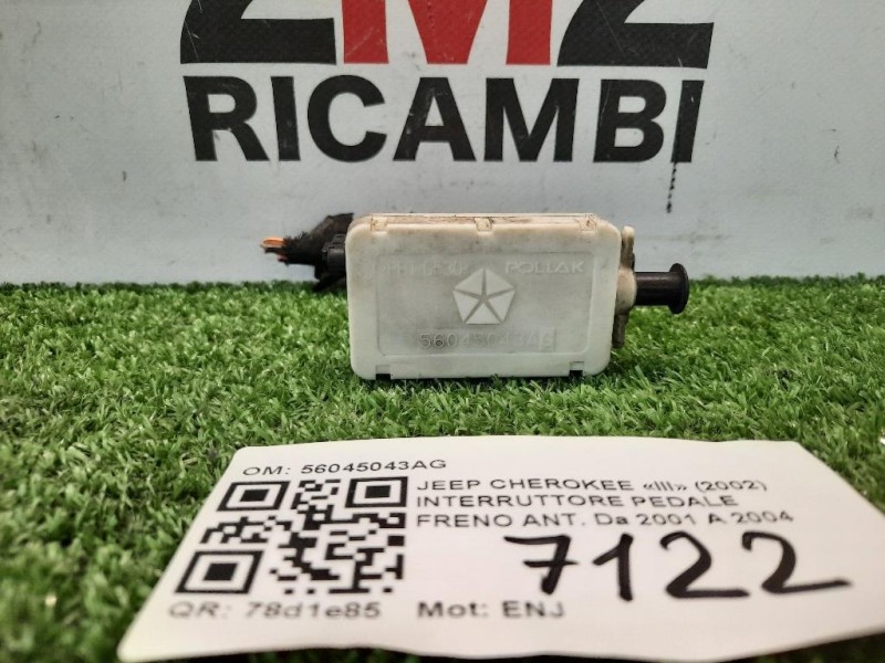 Interruttore Pedale Freno ANT 56045043AG Jeep Cherokee III 2002